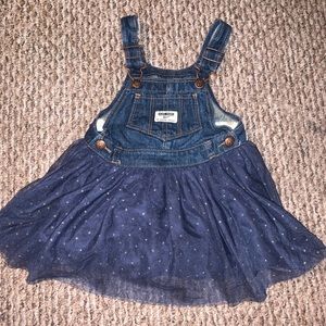 Osh Kosh girls 24 months overall dress